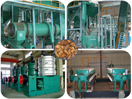 usine complète d'équipement de traitement d'huile de palme
